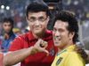 Sourav Ganguly and Sachin Tendulkar