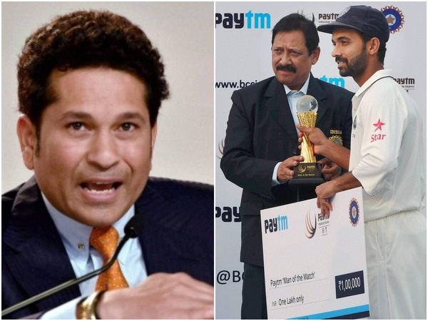 Sachin Tendulkar and Ajnkya Rahane