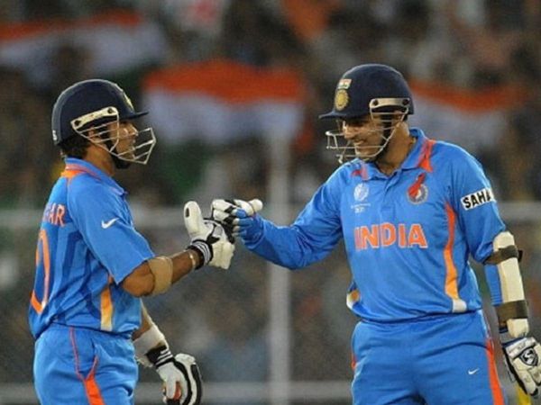 Sachin Tendulkar and Virender Sehwag