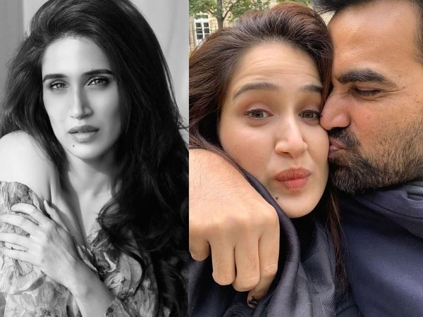 Sagarika Ghatge with husband Zaheer Khan