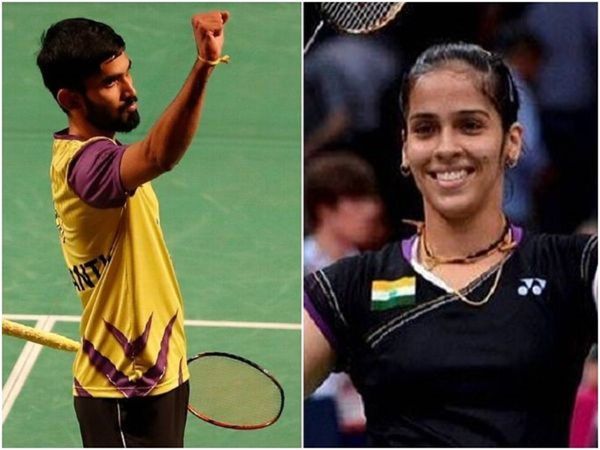 Saina Nehwal and Kidambi Srikanth