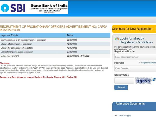 sbi po notification 2022, sbi po recruitment 2022, sbi.co.in, sbi po exam 2022