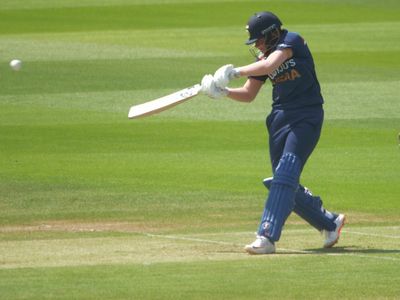 Shafali Verma against England Women in second WODI