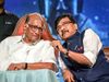 Sharad Pawar and Sanjay Raut 