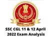 ssc cgl, ssc cgl 2022, ssc cgl exam analysis, ssc cgl 2022 exam analysis
