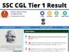 ssc cgl result 2021 tier 1 merit list, ssc.nic.in, ssc result