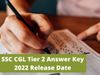 SSC CGL Tier 2 Answer Key 2022 may release till the last week of august at official website ssc.nic.in know how to check