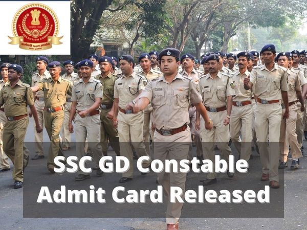 ssc gd constable admit card, 