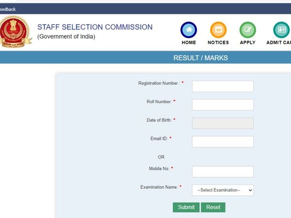 SSC Post Phase 6 Result 2018