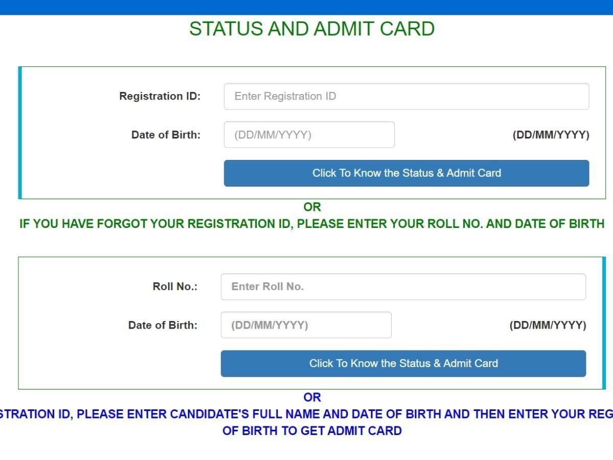 Ssc Stenographer Admit Card 2021 Sarkari Result Ssc Steno Grade C And D