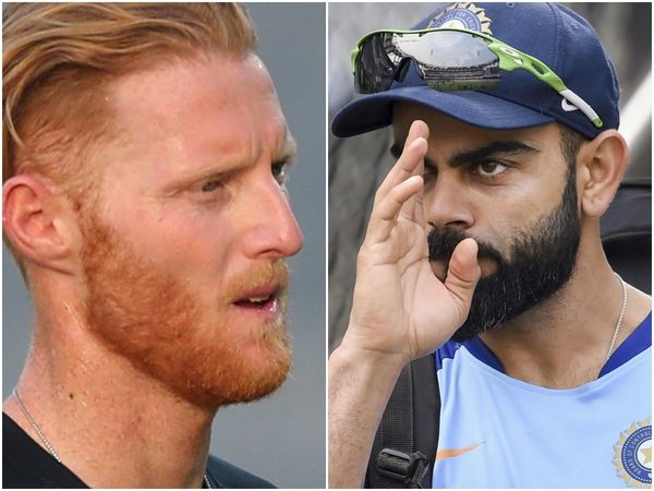 Ben Stokes and Virat Kohli