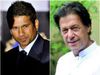 Sachin Tendulkar and Imran Khan
