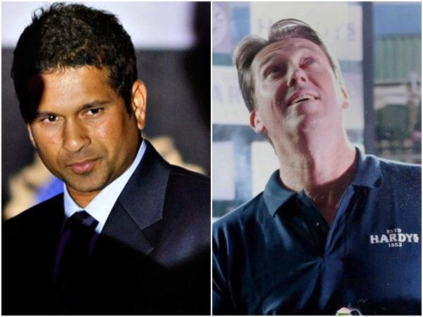 Sachin Tendulkar and Glenn McGrath