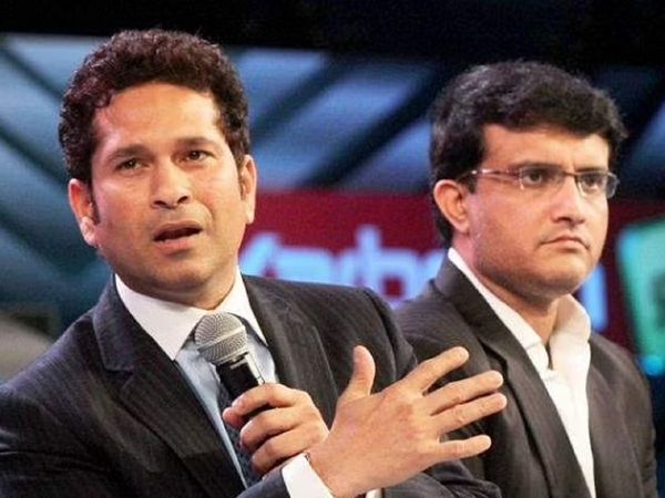 Sachin Tendulkar and Sourav Ganguly