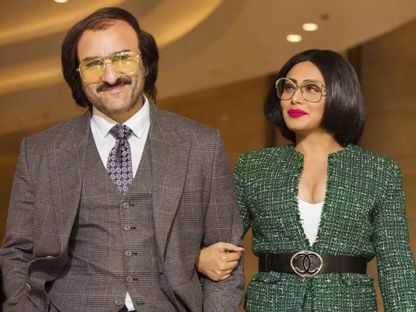 Saif Ali Khan and Rani 