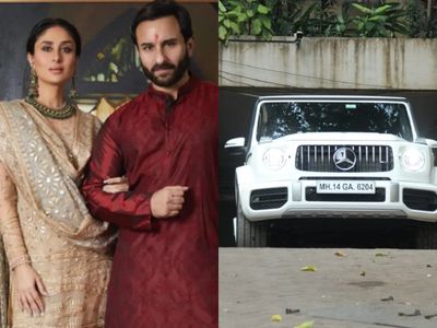 New Car of Saif Ali Khan and Kareena Kapoor Khan New Car of Saif Ali Khan and Kareena Kapoor Khan