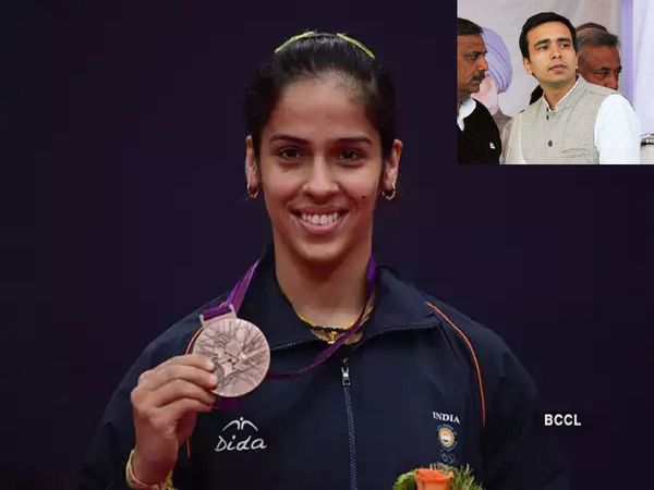 Saina Nehwal congratulates Yogi for local poll win; RLD chief Jayant Chaudhary calls her sarkari shuttler