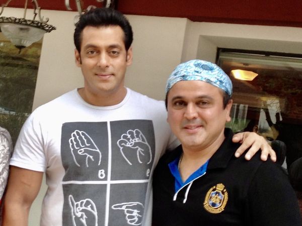 Salman Khan and Ali Asgar