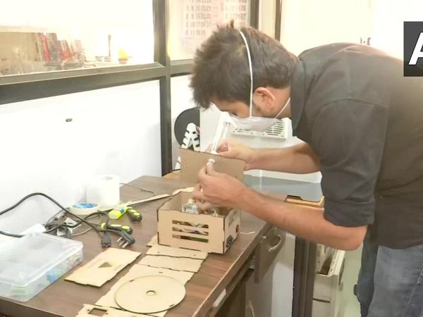 PadCare Labs, a start-up based in Pune developed a sanitization unit to disinfect surface area