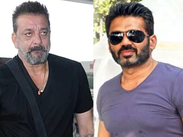 Sanjay Dutt and suniel shetty