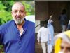 Sanjay Dutt seen outside the Hospital
