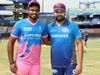 Sanju Samson and Rohit Sharma 