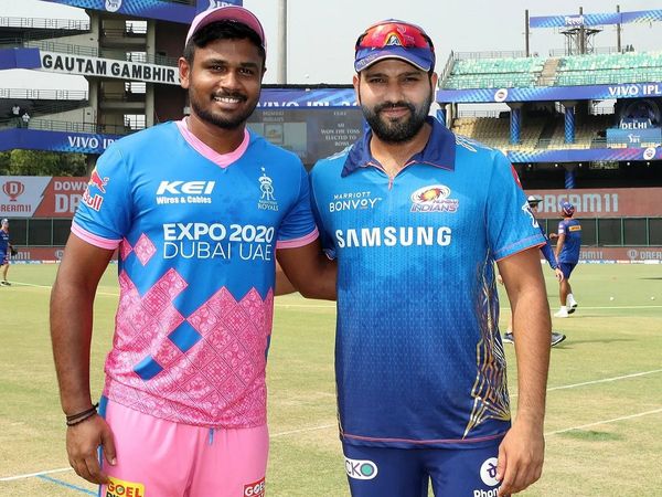 Sanju Samson and Rohit Sharma 