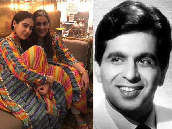 Sara Ali Khan, Amrita Singh, Dilip Kumar