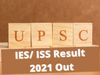 upsc ies iss 2021, indian statistical service 2021, indian statistical service 2021 result