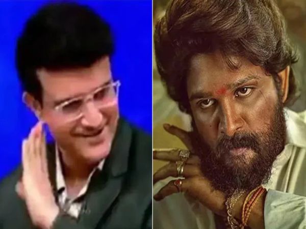 BCCI President Saurav Ganguly Dance On Srivalli Song Video Goes Viral