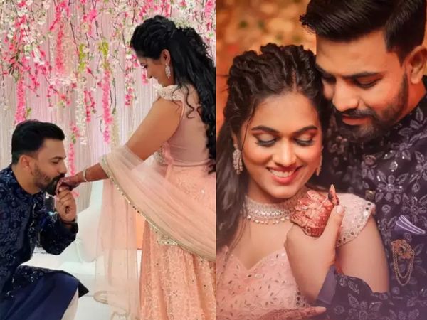 indian idol 12 fame sayli kamble get engaged to her boyfriend dhawal, sayli kamble engagement pictures and videos went viral