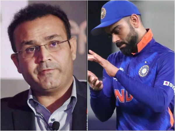 Virender Sehwag and Virat Kohli