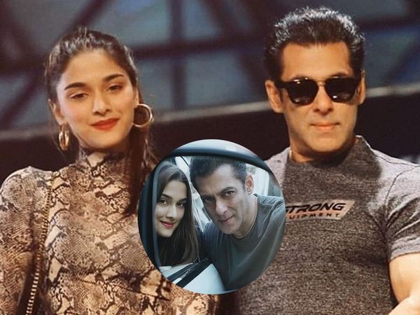Salman Khan, Saiee Manjrekar Photo: सलमान खान ने शेयर की सई मांजरेकर के साथ सेल्फी, इस अंदाज में आए नजर