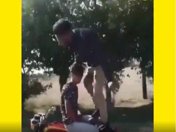 Stunt Video Boy Taking Selfie On Bike Then What Happened Watch Viral Video
