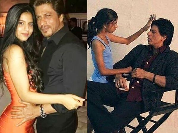Shah Rukh Khan and Suhana Khan Throwback Photo