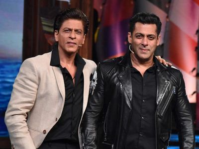 Shah rukh khan with salman khan