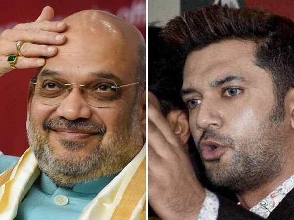 Chirag Paswan meets Amit Shah in Delhi BJP leaders reach Patna