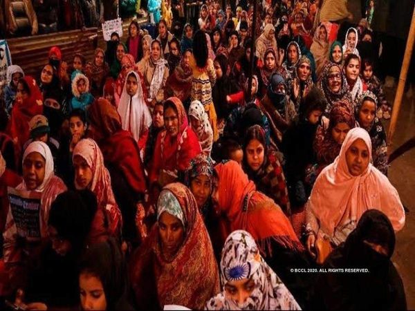 Shaheen bagh protestors demanded sanitizers and masks for the safety purpose