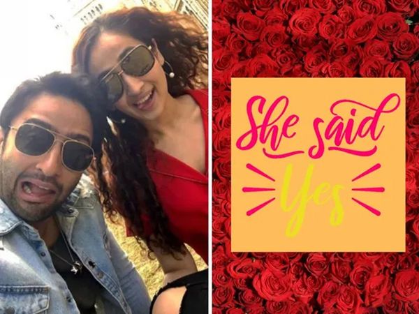 Shaheer Sheikh and Ruchika Kapoor