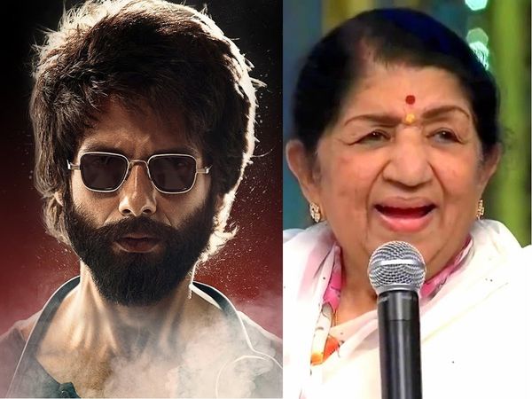 Shahid kapoor in Kabir singh and Lata Mangeshkar