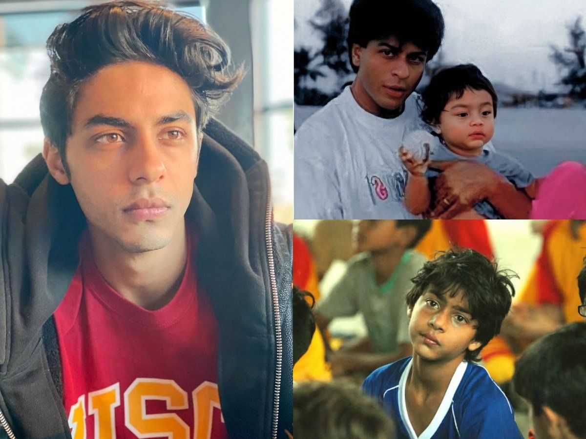 Aryan Khan Transformation childhood to adult journey photos and star ...