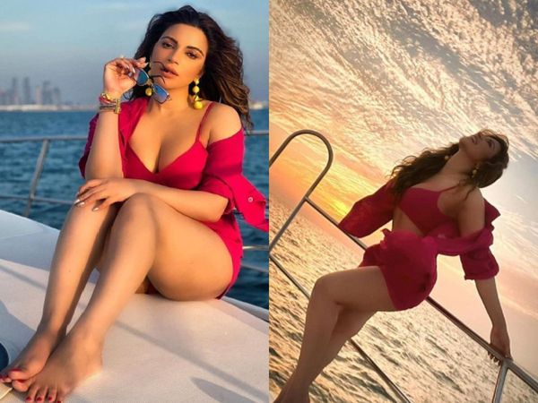 Shama Sikander on cruise hot photos