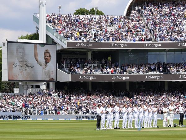 Eng vs Nz test: Tribute to Shane Warne