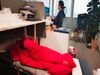 Many Employees, bankers and traders are sleeping in their offices in China's Shanghai amid a strict COVID-19 lockdown