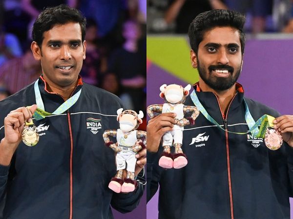 Achanta Sharath Kamal and Sathiyan Gnanasekaran