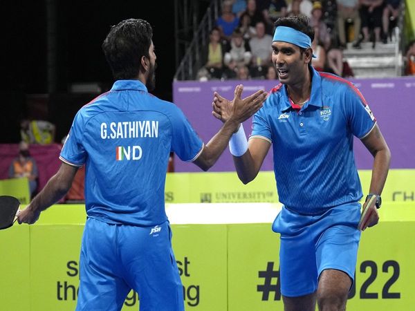Sharath Kamal and Sathiyan Gnanasekaran