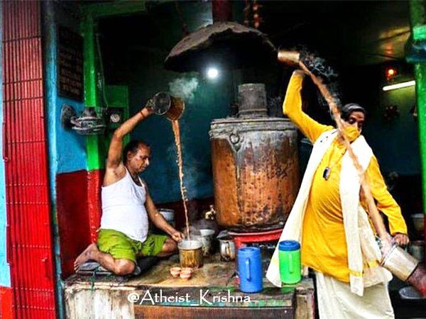 From tea shop to cricket field users created amazing memes by Shashi Tharoor