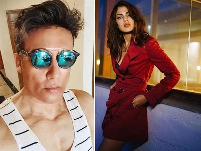 Shekhar Suman, Rhea Chakraborty Shekhar Suman, Rhea Chakraborty