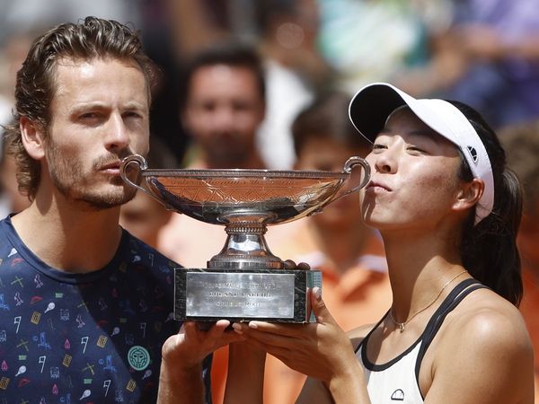 Ena Shibahara and Wesley Koolhof