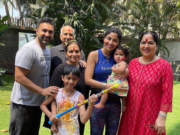 Shilpa Shetty Family 
